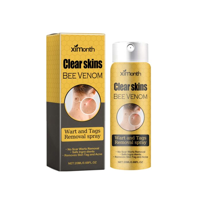 Ximonth Wart And Tags Removal Spray, Cleanse And Fade Body Moles Smooth Skin Repair Spray