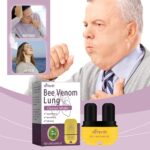 Ximonth Bee Venom Lung Cleanse Inhaler, The Portable Breathing Nasal Aspirator Cleans The Nasal Cavity Efficiently And Gently Without Stimulation