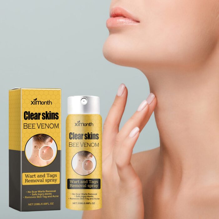 Ximonth Wart And Tags Removal Spray, Cleanse And Fade Body Moles Smooth Skin Repair Spray