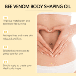 Ximonth Bee-Poison Slimming Oil Tightens The Body, Tightens The Belly And Shapes The Body, Shows The Curves And Enhances The Body