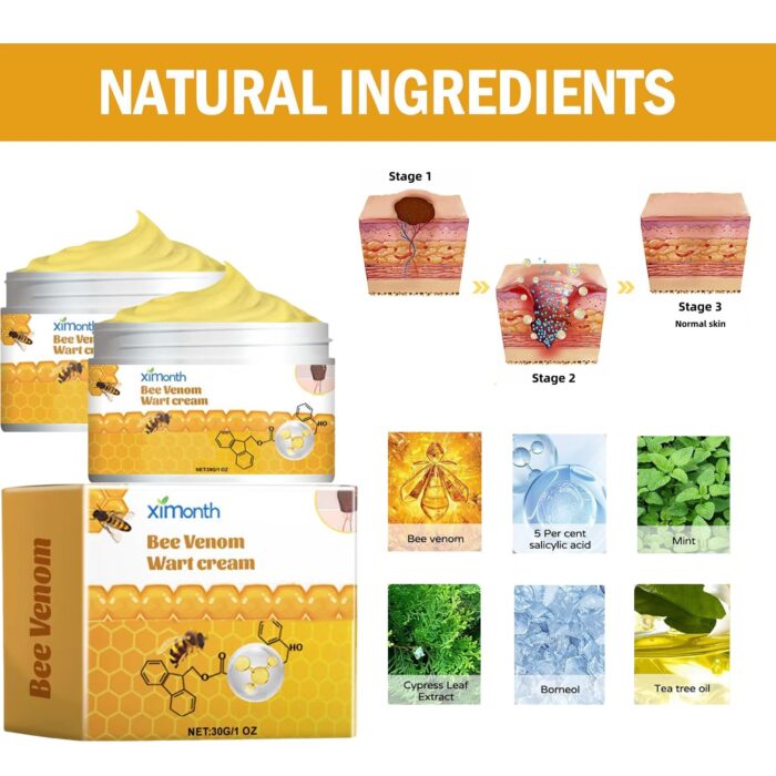 Ximonth Bee Venom Wart Cream Bee Venom Repair Cream