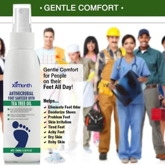 Ximonth Foot Spray with Tea Tree Oil Tea Tree Oil Feet Spray 2PCS
