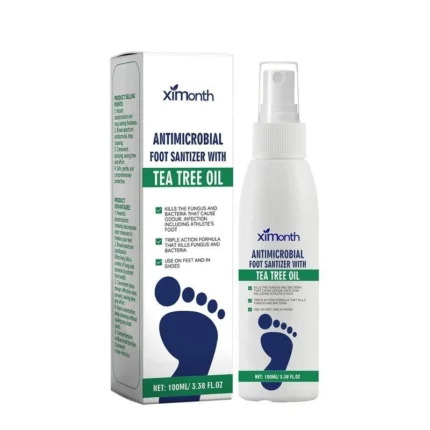 Ximonth Foot Spray with Tea Tree Oil Tea Tree Oil Feet Spray 2PCS